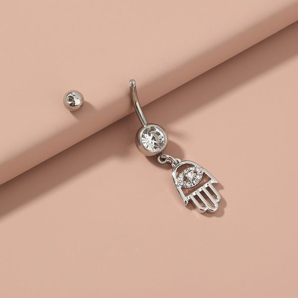 design the hand of god pendant stainless steel navel nail human body piercing jewelry, Silver
design the hand of god pendant stainless steel navel nail human body piercing jewelry, Silver
