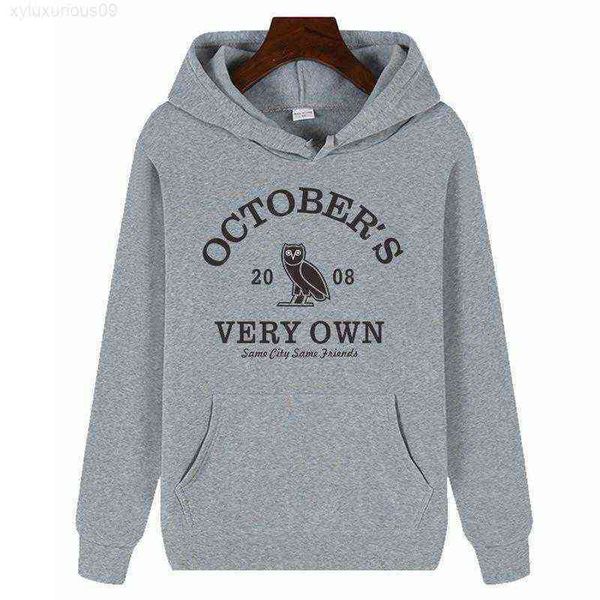 spring and autumn men's women's ovo hoodie fashion br printed sports sweater coat, Black
spring and autumn men's women's ovo hoodie fashion br printed sports sweater coat, Black