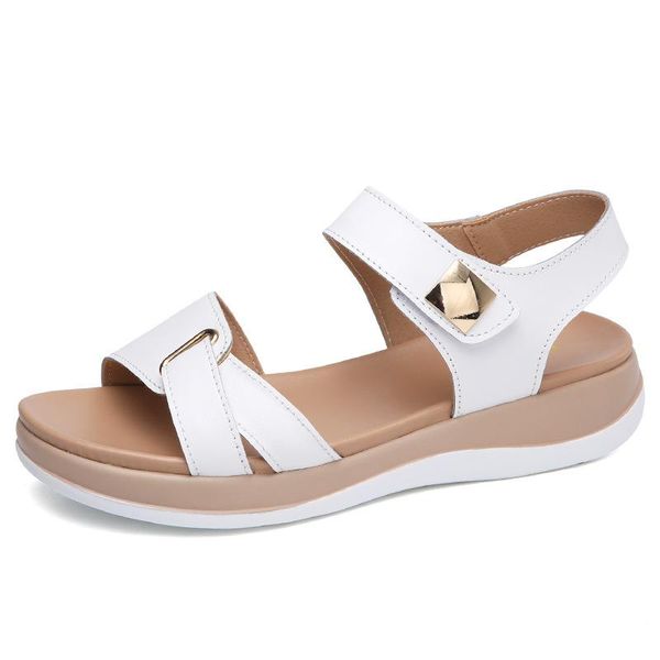sandals akexiya 2021 women female ladies mother genuine leather shoes flats soft hook loop korean bling summer beach size 35-40, Black
sandals akexiya 2021 women female ladies mother genuine leather shoes flats soft hook loop korean bling summer beach size 35-40, Black