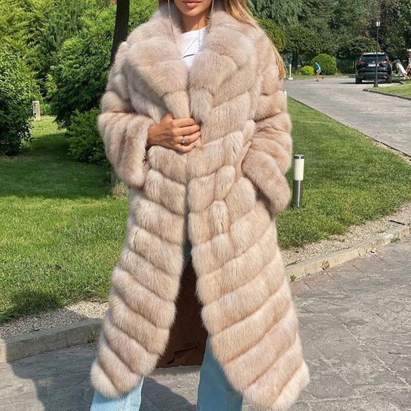 women's fur & faux novalya winter loose solid coats women fashion turn down collar jackets elegant pockets long female ladies, Black
women's fur & faux novalya winter loose solid coats women fashion turn down collar jackets elegant pockets long female ladies, Black