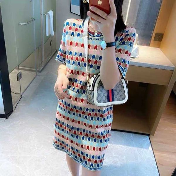and casual relaxed dress women's 2021 summer wear korean mid long striped t-shirt skirt fashion, Black;gray
and casual relaxed dress women's 2021 summer wear korean mid long striped t-shirt skirt fashion, Black;gray
