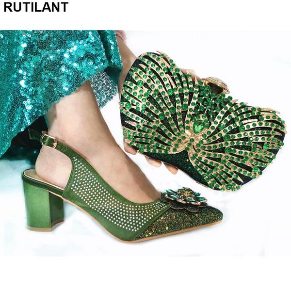 dress shoes latest design african women party and bag set decorated with rhinestone nigerian matching bags for wedding, Black
dress shoes latest design african women party and bag set decorated with rhinestone nigerian matching bags for wedding, Black