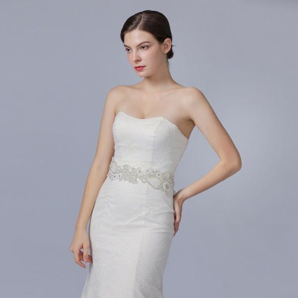 wedding sashes trixy s53 flora belt waistband for bridal dresses crystal pearl pearls skinny sash, White
wedding sashes trixy s53 flora belt waistband for bridal dresses crystal pearl pearls skinny sash, White