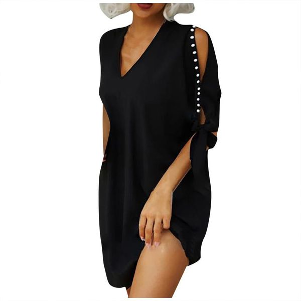 casual dresses straight dress women fashion medium length solid half-sleeved knee-length hollow out v-neck femme vestidos, Black;gray
casual dresses straight dress women fashion medium length solid half-sleeved knee-length hollow out v-neck femme vestidos, Black;gray