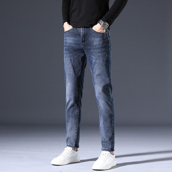men's pants 2021 spring jeans trousers loose large size small straight tube business casual embroidery trend korean brand wear36, Black
men's pants 2021 spring jeans trousers loose large size small straight tube business casual embroidery trend korean brand wear36, Black