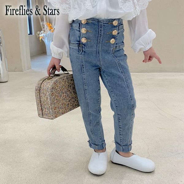 spring autumn girls denim pants baby skinny trousers kids jeans children pants elastic new medal gold button 1 to 7 yrs, Blue
spring autumn girls denim pants baby skinny trousers kids jeans children pants elastic new medal gold button 1 to 7 yrs, Blue