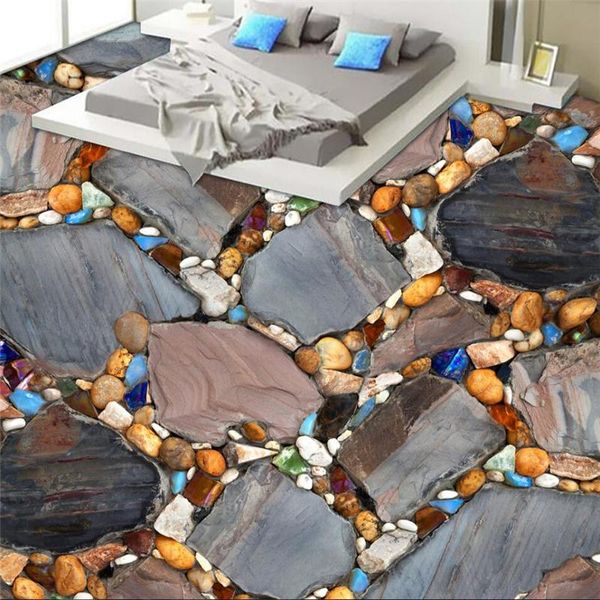 shuhiko customized large mural pvc waterproof floor cobblestone living room bedroom 3d floor thick wear-resistant
shuhiko customized large mural pvc waterproof floor cobblestone living room bedroom 3d floor thick wear-resistant