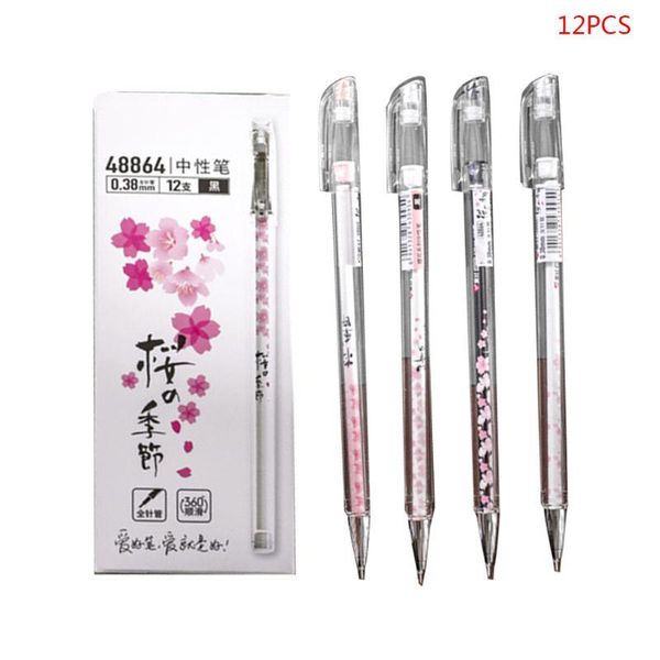gel pens 12pcs/set 0.38mm cherry ink pen signature stationery school office supplies
gel pens 12pcs/set 0.38mm cherry ink pen signature stationery school office supplies