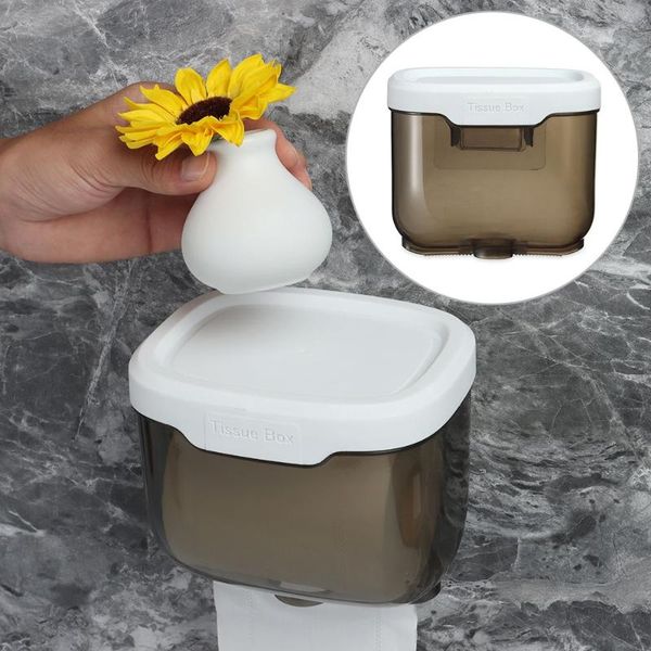 toilet paper holders transparent plastic bathroom box modern wall mount holder storage shelf rack tissue
toilet paper holders transparent plastic bathroom box modern wall mount holder storage shelf rack tissue