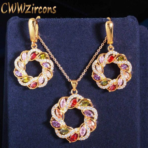 luxury twist round multi color cubic zirconia necklace and earring dubai indian gold jewelry set for women party t470 210714, Silver
luxury twist round multi color cubic zirconia necklace and earring dubai indian gold jewelry set for women party t470 210714, Silver