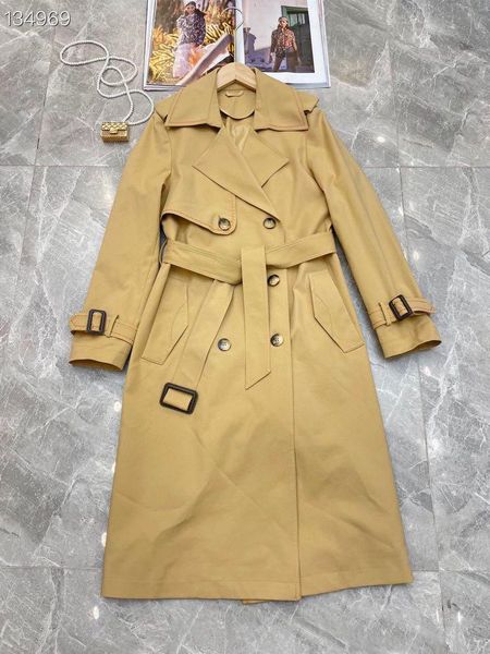 women's trench coats zk840 fashion women & jackets 2021 runway luxury european design party style clothing, Tan;black
women's trench coats zk840 fashion women & jackets 2021 runway luxury european design party style clothing, Tan;black