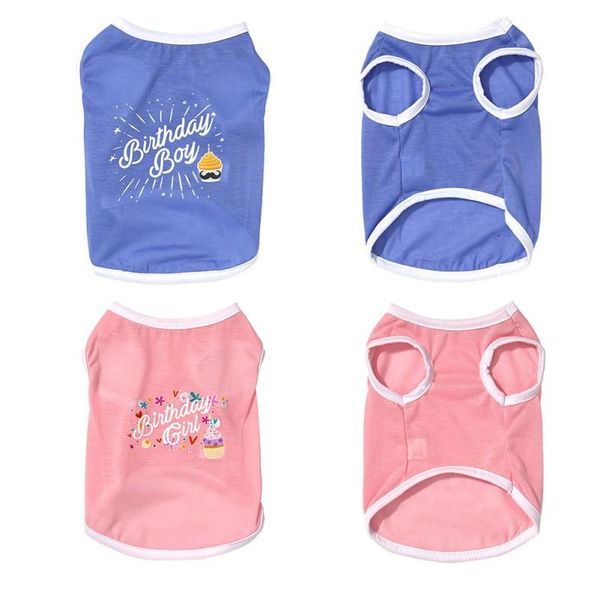 dog apparel birthday day cat clothes thin cotton vest breathable sleeveless t-shirt spring summer pet costume
dog apparel birthday day cat clothes thin cotton vest breathable sleeveless t-shirt spring summer pet costume