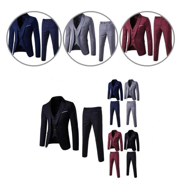 men's suits & blazers temperament 1 set stylish pure color jacket zipper closure pants male formal suit regular sleeve for party, White;black
men's suits & blazers temperament 1 set stylish pure color jacket zipper closure pants male formal suit regular sleeve for party, White;black