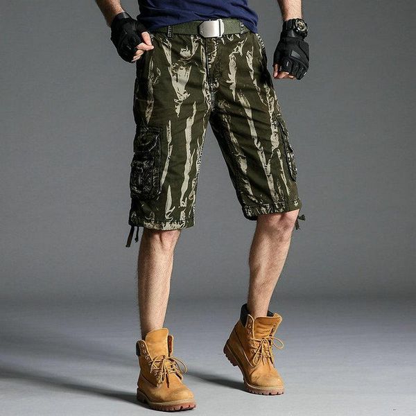 men's shorts 2021 mens camouflage cargo casual multi-pocket workout ribbons men army short bermudas masculina, White;black
men's shorts 2021 mens camouflage cargo casual multi-pocket workout ribbons men army short bermudas masculina, White;black
