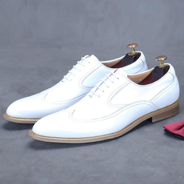 dress shoes 2021 summer genuine leather men business breathable shoe british lace-up fashion wedding party white, Black
dress shoes 2021 summer genuine leather men business breathable shoe british lace-up fashion wedding party white, Black