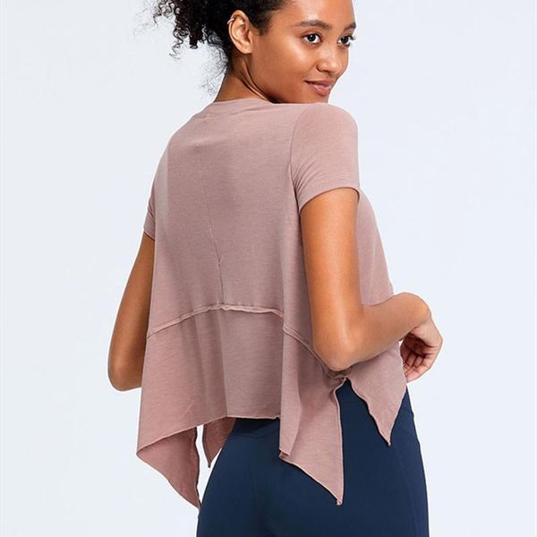 yoga outfit irregular hem slit shirts women loose breathable quick-drying sports summer thin outdoor running short sleeve t shirt
yoga outfit irregular hem slit shirts women loose breathable quick-drying sports summer thin outdoor running short sleeve t shirt