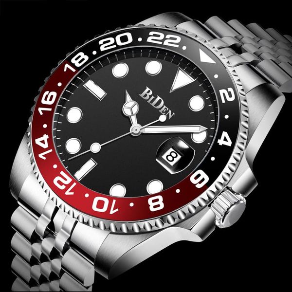 wristwatches 2021 fashion mens watches with stainless steel sports chronograph quartz watch men relogio masculino+box, Slivery;brown
wristwatches 2021 fashion mens watches with stainless steel sports chronograph quartz watch men relogio masculino+box, Slivery;brown