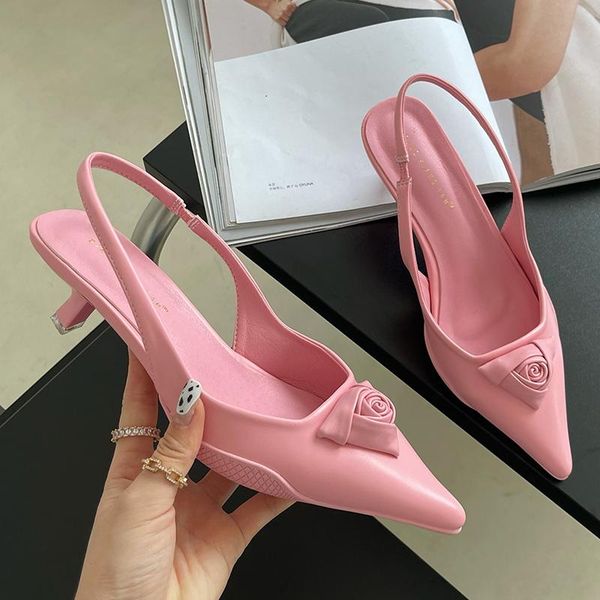 sandals 2021 summer luxury women pink white low heels designer ins kitten high slingback office ladies party shoes, Black
sandals 2021 summer luxury women pink white low heels designer ins kitten high slingback office ladies party shoes, Black
