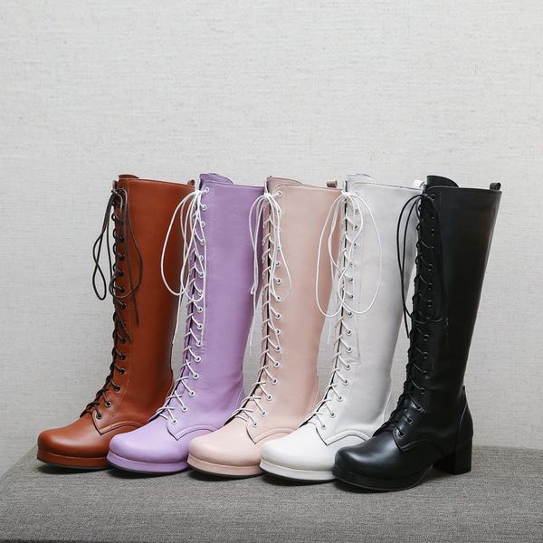 boots ladies winter fashion zipper cross tied high spring autumn round toe comfortable mid heel non slip women's shoes, Black
boots ladies winter fashion zipper cross tied high spring autumn round toe comfortable mid heel non slip women's shoes, Black