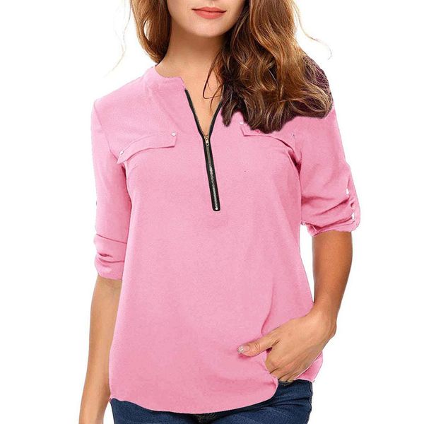 2021 new chiffon deep v neck blouses shirts blouse shirt women blusa mujer summer casual long sleeve plus size 5xl 5yr8, White
2021 new chiffon deep v neck blouses shirts blouse shirt women blusa mujer summer casual long sleeve plus size 5xl 5yr8, White