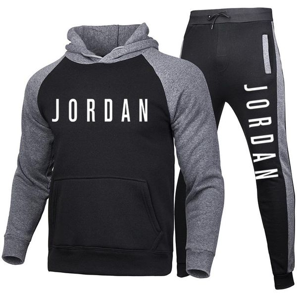 men's tracksuits casual men sets clothing fashion tracksuit sportsuit hoodies sportswear hooded sweatshirt+pant pullover two piece set, Gray
men's tracksuits casual men sets clothing fashion tracksuit sportsuit hoodies sportswear hooded sweatshirt+pant pullover two piece set, Gray