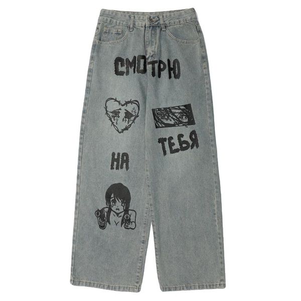 hip hop pants man women streetwear vintage butterfly heart print men trousers 2021 harajuku joggers pants jeans oversized loose, Blue
hip hop pants man women streetwear vintage butterfly heart print men trousers 2021 harajuku joggers pants jeans oversized loose, Blue