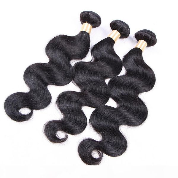 indian hair extensions dyeable natural brazilian peruvian malaysia virgin hair bundles body wave human hair weave 3 or 4 pcs, Black
indian hair extensions dyeable natural brazilian peruvian malaysia virgin hair bundles body wave human hair weave 3 or 4 pcs, Black