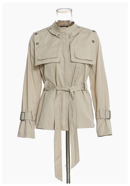 women's trench coats msxu women autumn winter elegant vintage retro belt tunic casual short coat windbreaker, Tan;black
women's trench coats msxu women autumn winter elegant vintage retro belt tunic casual short coat windbreaker, Tan;black