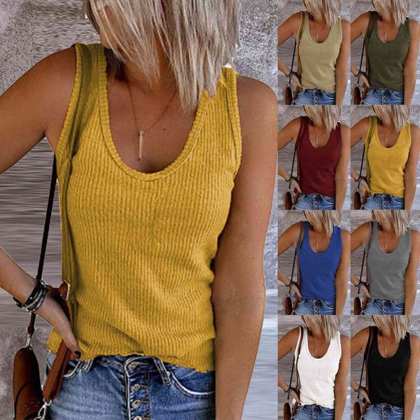 o neck summer knit womens tanks sleeveless basic t shirt white off shoulder ribbed black tank casual vest
o neck summer knit womens tanks sleeveless basic t shirt white off shoulder ribbed black tank casual vest
