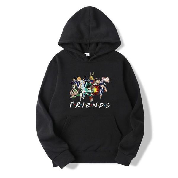 men's hoodies & sweatshirts my hero academia anime friends japanese classic harajuku manga print winter high street loose sport man hoo, Black
men's hoodies & sweatshirts my hero academia anime friends japanese classic harajuku manga print winter high street loose sport man hoo, Black