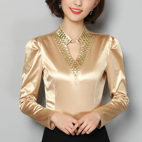 women's blouses & shirts fashion womens and v collar office blouse women plus size chiffon shirt long sleeve a955, White
women's blouses & shirts fashion womens and v collar office blouse women plus size chiffon shirt long sleeve a955, White