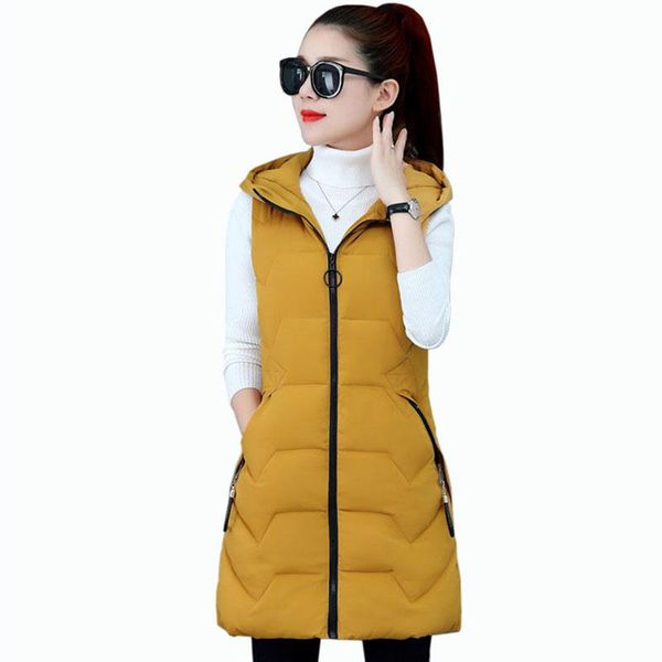 women's vests women winter hooded 2021 casual vest cotton padded jacket sleeveless female waistcoat, Black;white
women's vests women winter hooded 2021 casual vest cotton padded jacket sleeveless female waistcoat, Black;white