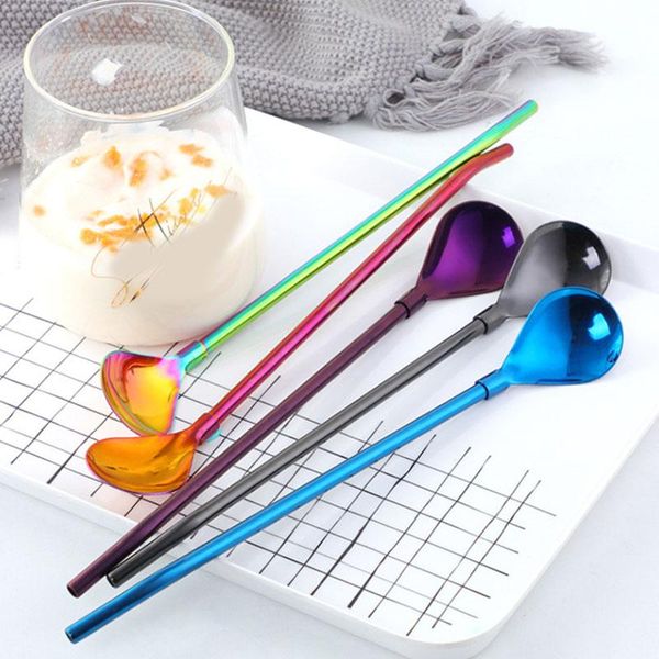 drinking straws twisted long metal straw spoon portable tea scoop reusable colored cocktail stainless steel stirring kitchen accessories
drinking straws twisted long metal straw spoon portable tea scoop reusable colored cocktail stainless steel stirring kitchen accessories