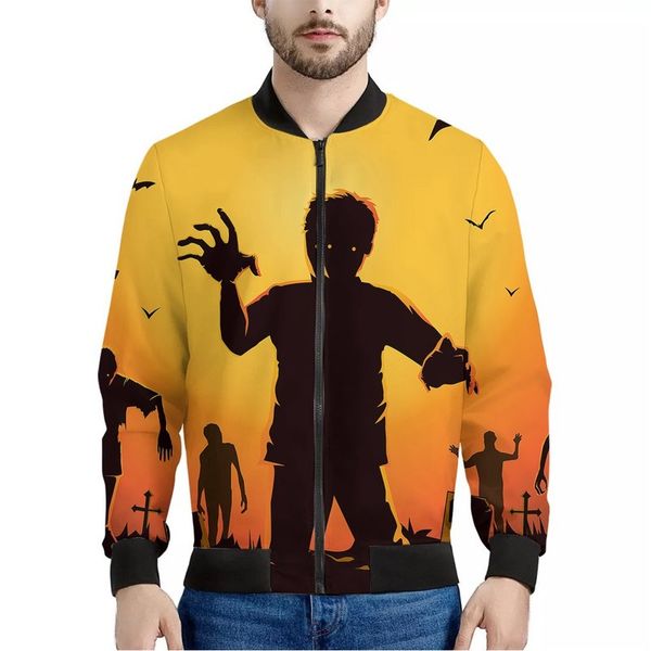 halloween child shadow pattern men s baseball jacket high-quality comfortable fashionable travel sports party commute, Black;brown
halloween child shadow pattern men s baseball jacket high-quality comfortable fashionable travel sports party commute, Black;brown