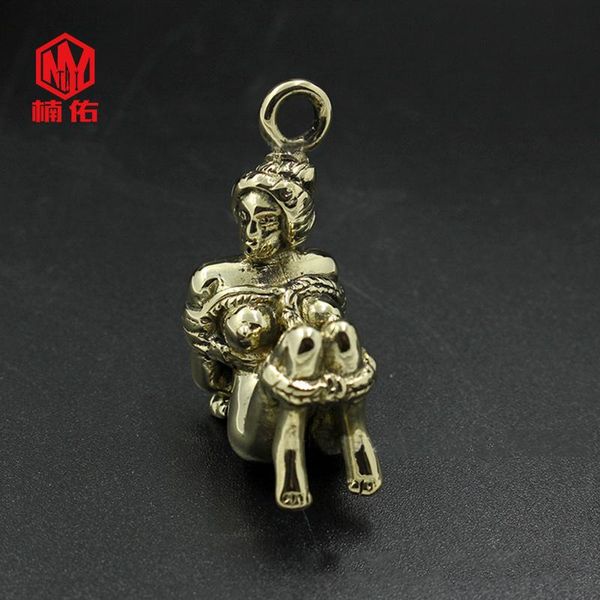 outdoor gadgets 1pc retro brass geisha knife beads lanyard pendants doll pendant car keychain luggage
outdoor gadgets 1pc retro brass geisha knife beads lanyard pendants doll pendant car keychain luggage