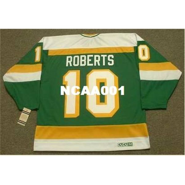 001 #10 gordie roberts minnesota north stars 1981 ccm vintage retro hockey jersey or custom any name or number retro jersey, Black
001 #10 gordie roberts minnesota north stars 1981 ccm vintage retro hockey jersey or custom any name or number retro jersey, Black