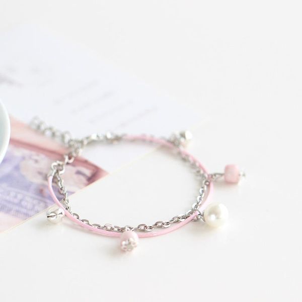 charm bracelets multi-layer girl small fresh handmade simple leather rope chain bracelet gift jewelry, Golden;silver
charm bracelets multi-layer girl small fresh handmade simple leather rope chain bracelet gift jewelry, Golden;silver