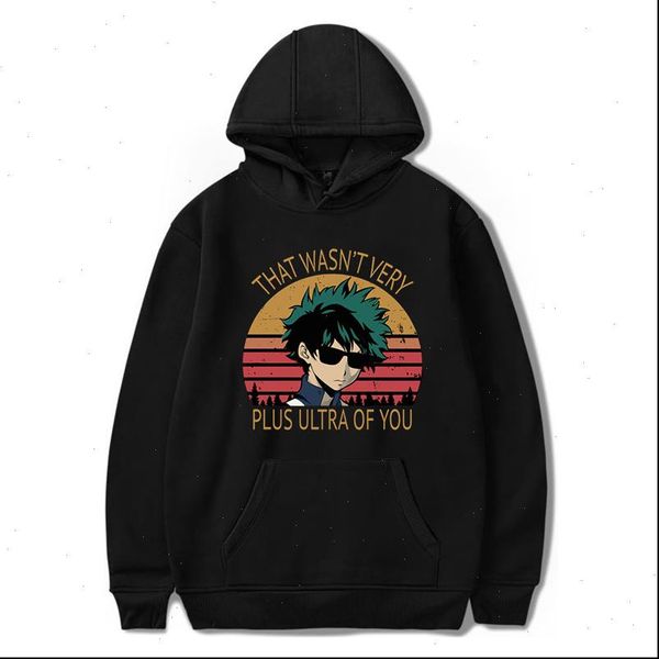 that wasnt very plus ultra of you sweatshirt my hero academia boku anime hoodie hip hop streetwear men winter clothes women, Black
that wasnt very plus ultra of you sweatshirt my hero academia boku anime hoodie hip hop streetwear men winter clothes women, Black