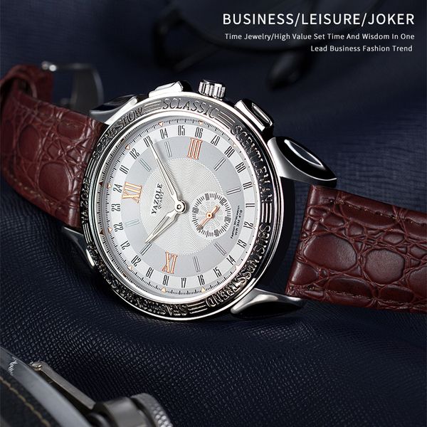 yazole watch men luxury watch leather business mens watches quartz wristwatch mens reloj hombre #saat fashion watch for men 2021g, Slivery;brown
yazole watch men luxury watch leather business mens watches quartz wristwatch mens reloj hombre #saat fashion watch for men 2021g, Slivery;brown
