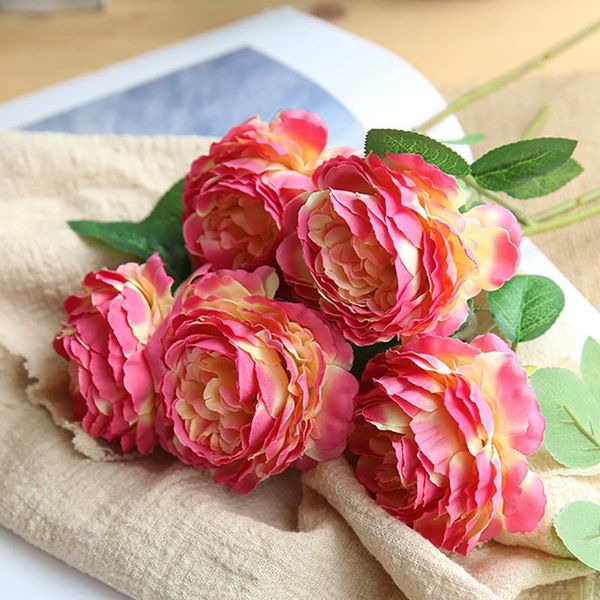decorative flowers & wreaths 28cm single head european artificial flower home decor silk peony wedding fake rose party red pink blue
decorative flowers & wreaths 28cm single head european artificial flower home decor silk peony wedding fake rose party red pink blue