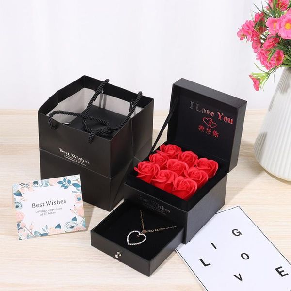 gift wrap for girlfriend/family craft valentine's day soap rose flower kraft paper box handmade wrapping greeting card
gift wrap for girlfriend/family craft valentine's day soap rose flower kraft paper box handmade wrapping greeting card