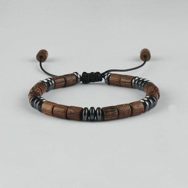 charm bracelets handmade hematite wooden beads for men braided adjustable leather rope beaded friendship bracelet male jewelry gift, Golden;silver
charm bracelets handmade hematite wooden beads for men braided adjustable leather rope beaded friendship bracelet male jewelry gift, Golden;silver