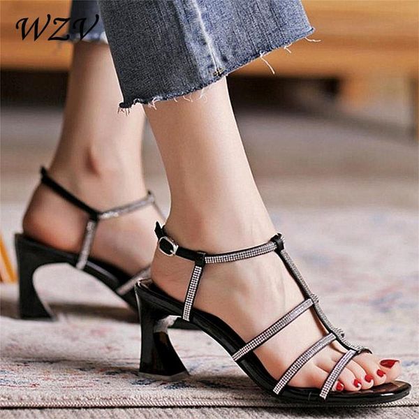 dress shoes 2021 women crystal high heel sandals party wedding heels ladies elegant open toe buckle strap comfortable, Black
dress shoes 2021 women crystal high heel sandals party wedding heels ladies elegant open toe buckle strap comfortable, Black