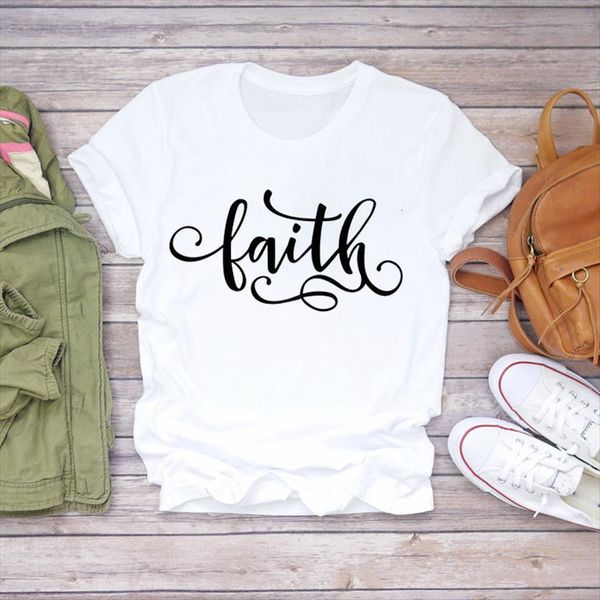 faith letter simple clothing women t shirts trend 90s short sleeve print lady womens graphic female tee, White
faith letter simple clothing women t shirts trend 90s short sleeve print lady womens graphic female tee, White