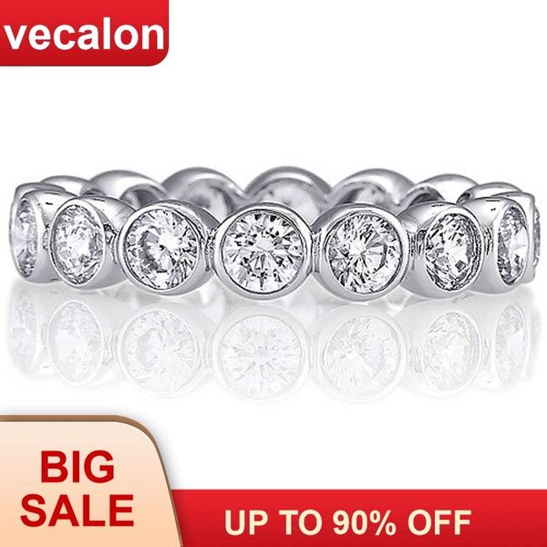 wedding rings vecalon fashion female bands ring 925 sterling silver 3mm 5a zircon sona cz engagement for women finger jewelry, Slivery;golden
wedding rings vecalon fashion female bands ring 925 sterling silver 3mm 5a zircon sona cz engagement for women finger jewelry, Slivery;golden