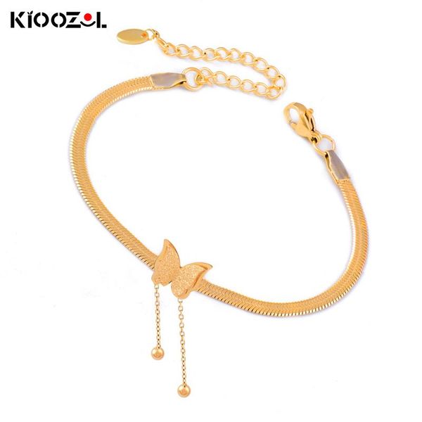 anklets kioozol hollow stainless steel gold color anklet delicate butterfly pendant for women summer beach jewelry gifts 020 ko2, Red;blue
anklets kioozol hollow stainless steel gold color anklet delicate butterfly pendant for women summer beach jewelry gifts 020 ko2, Red;blue