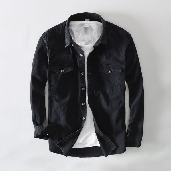 2021 new tecido enrugado marca camisas algodo moda camisa de manga longa homens outono masculino confortvel mens r2r7, White
2021 new tecido enrugado marca camisas algodo moda camisa de manga longa homens outono masculino confortvel mens r2r7, White