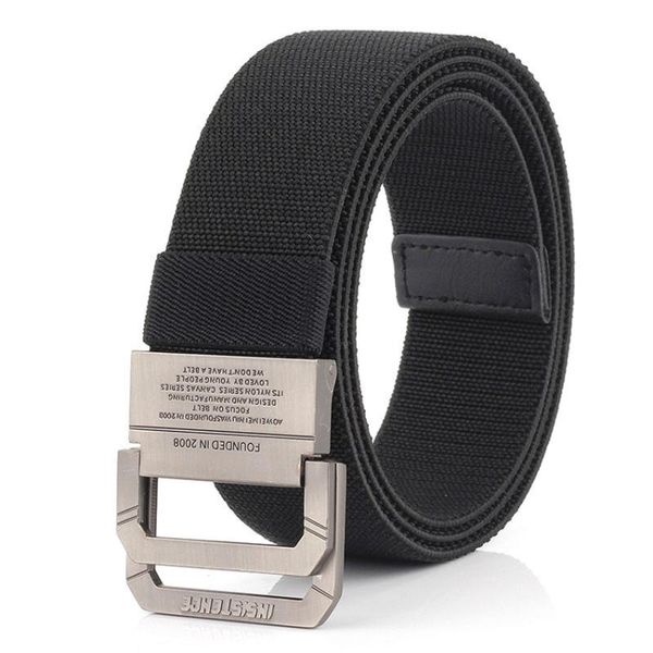 elastic men belt double ring metal buckle tactical belts comfortable canvas trousers strap adjustable outdoor sports accessories, Black;gray
elastic men belt double ring metal buckle tactical belts comfortable canvas trousers strap adjustable outdoor sports accessories, Black;gray