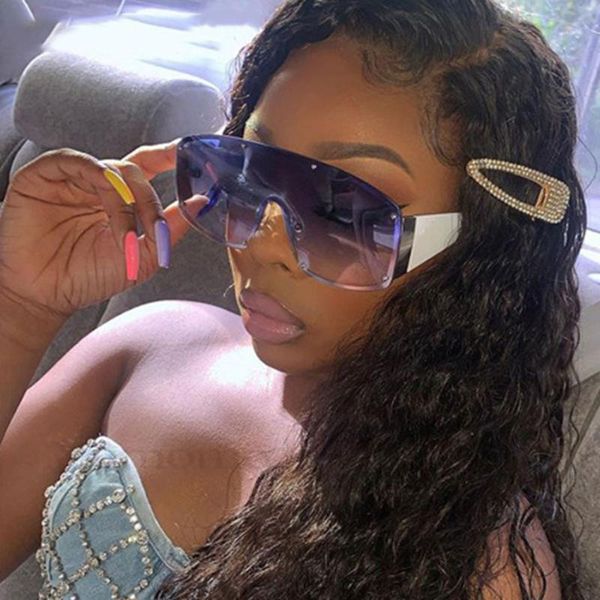 sunglasses oversized one-piece women men 2021 trend street beat glasses metal frame gradient eyewear shades for, White;black
sunglasses oversized one-piece women men 2021 trend street beat glasses metal frame gradient eyewear shades for, White;black