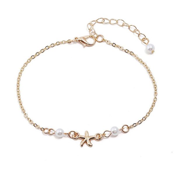 anklets summer europe and america anklet women fashion starfish beach pearl jewelry, Red;blue
anklets summer europe and america anklet women fashion starfish beach pearl jewelry, Red;blue